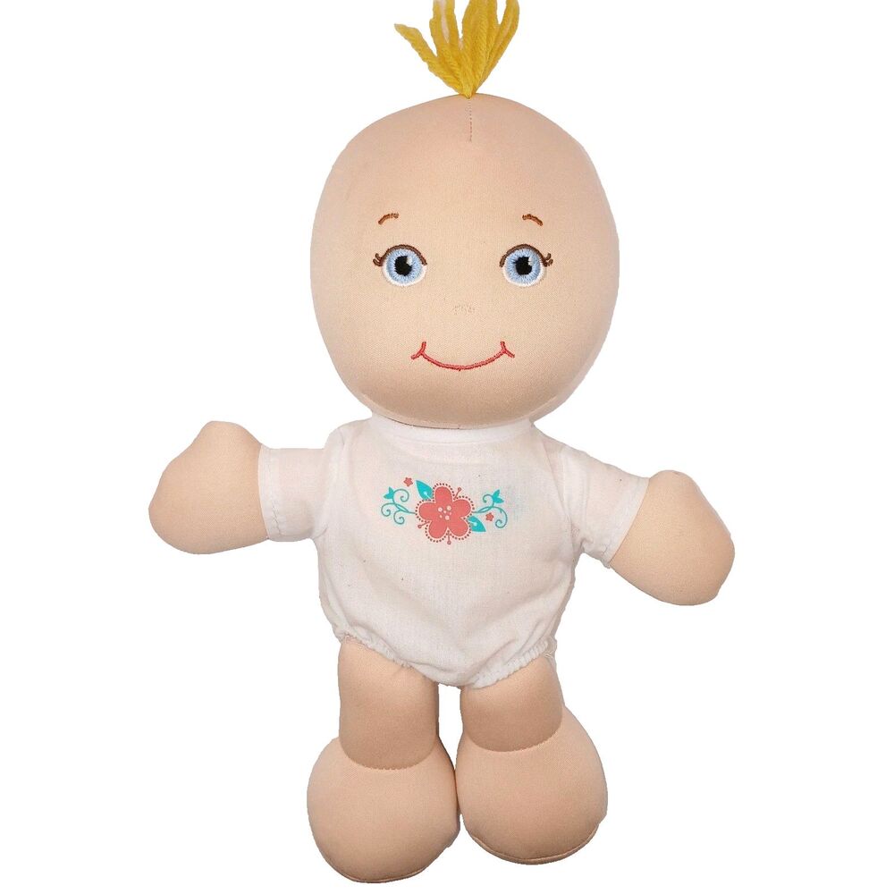 Cracker Barrel Believe in Yourself Plush Baby Doll Embroidered Features 11 in